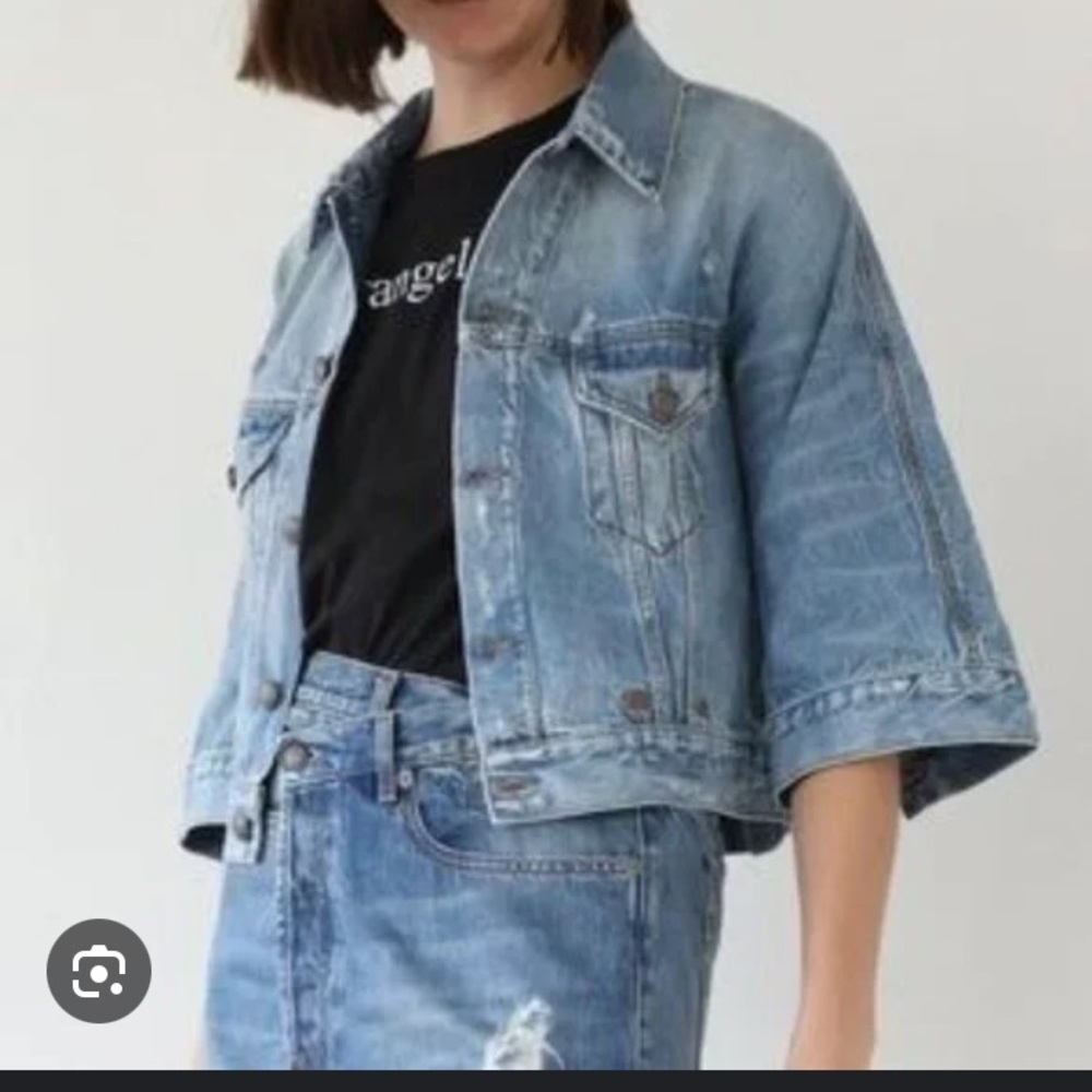 R13 Jean jacket new with tags
